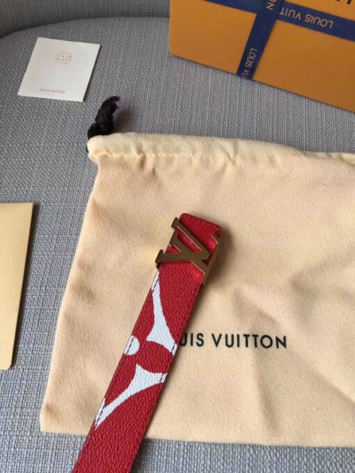 Replica Louis Vuitton LV Iconic 30mm Reversible Belt M0150U 5