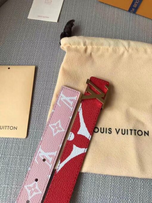 Replica Louis Vuitton LV Iconic 30mm Reversible Belt M0150U 6