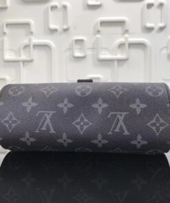 Replica Louis Vuitton 3 Watch Case Monogram Eclipse M43385 2