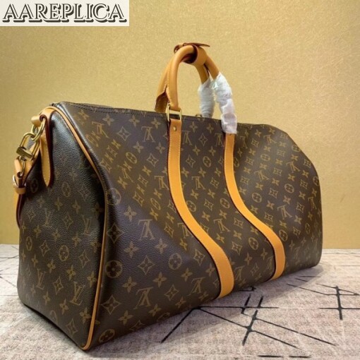 Replica Louis Vuitton Keepall Bandouliere 50 Monogram Canvas M44880 6