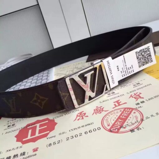 Replica Louis Vuitton Hockenheim 40MM Belt Monogram M9245T 3