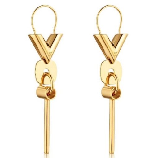 Replica Louis Vuitton Essential V Earrings M00190