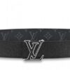 Replica Louis Vuitton LV Initiales 40MM Reversible Belt Monogram Eclipse M9043S 9