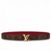 Replica Louis Vuitton LV Iconic 30mm Reversible Belt Monogram Empreinte M0328V 9