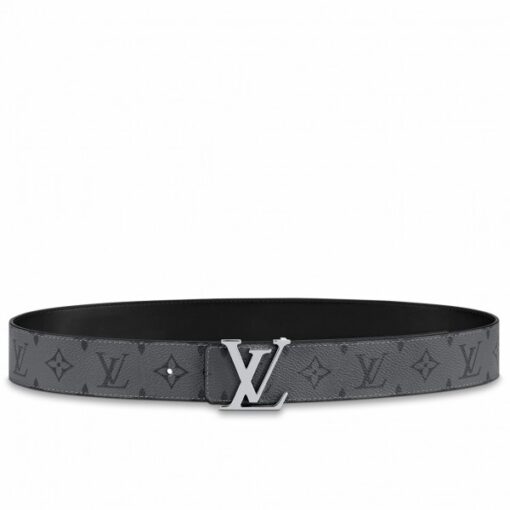 Replica Louis Vuitton LV Initiales 40MM Reversible Belt Monogram Eclipse M0285V