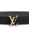 Replica Louis Vuitton Downtown 40mm Belt Monogram Eclipse M0375V 8