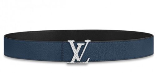 Replica Louis Vuitton Silver Damier LV 40MM Reversible Belt M0336V