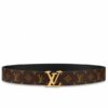 Replica Louis Vuitton LV Tag 40mm Reversible Belt Monogram Eclipse M0367V 8