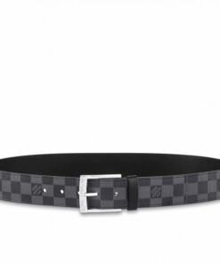 Replica Louis Vuitton Downtown 40mm Belt Damier Graphite M0374V