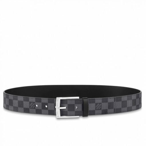 Replica Louis Vuitton Downtown 40mm Belt Damier Graphite M0374V