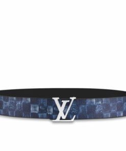 Replica Louis Vuitton LV Initiales 40MM Reversible Belt Damier Salt M0378Q