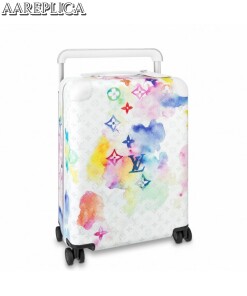 Replica Louis Vuitton Horizon 55 Rolling Luggage Monogram Watercolor M20437