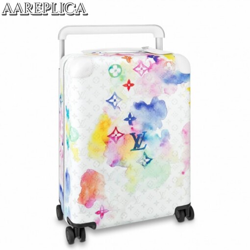 Replica Louis Vuitton Horizon 55 Rolling Luggage Monogram Watercolor M20437