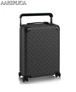 Replica Louis Vuitton Horizon 55 Rolling Luggage Monogram Eclipse M23002