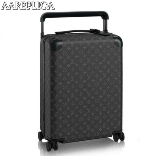 Replica Louis Vuitton Horizon 55 Rolling Luggage Monogram Eclipse M23002