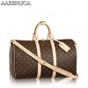 Replica Louis Vuitton Keepall Bandouliere 50 Bag Monogram Yellow M45866 10