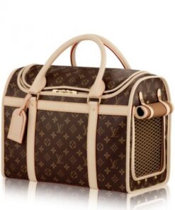 Replica Louis Vuitton Dog Carrier 40 Monogram Canvas M42024