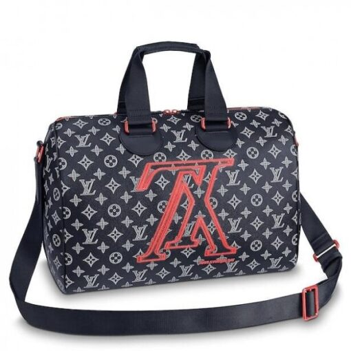 Replica Louis Vuitton Speedy Bandouliere 40 Monogram Ink M43697