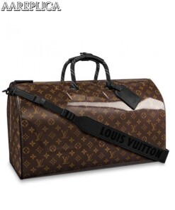 Replica Louis Vuitton Keepall Bandouliere 50 Monogram Glaze M43899