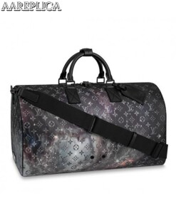 Replica Louis Vuitton Keepall bandouliere 50 Monogram Galaxy M44166