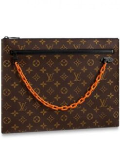 Replica Louis Vuitton A4 Pouch Monogram Canvas M44484