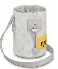 Replica Louis Vuitton Chalk Nano Bag White Monogram M44631