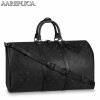 Replica Louis Vuitton Keepall Bandouliere 50 Monogram Stripes Eclipse M45967 10