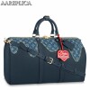 Replica Louis Vuitton Keepall Bandouliere 50 Damier Graphite Giant N40420 9