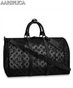 Replica Louis Vuitton Keepall Bandouliere 50 Mesh Monogram M53971