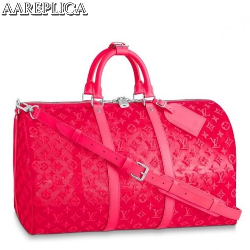 Replica Louis Vuitton Keepall Bandouliere 50 Mesh Monogram M55267