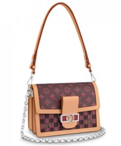 Replica Louis Vuitton Dauphine MM Monogram LV Pop Print M55452