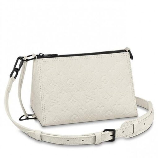 Replica Louis Vuitton Triangle Messenger Monogram Taurillon M55927