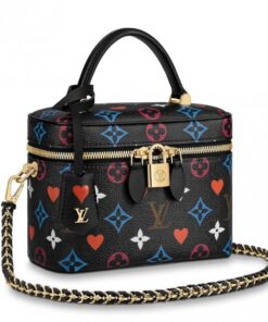 Replica Louis Vuitton Game On Vanity PM Black Bag M57482