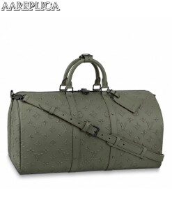 Replica Louis Vuitton Keepall Bandouliere 50 Monogram Seal M57963