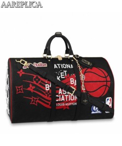 Replica Louis Vuitton LVXNBA Keepall Bandouliere 50 Bag M58516