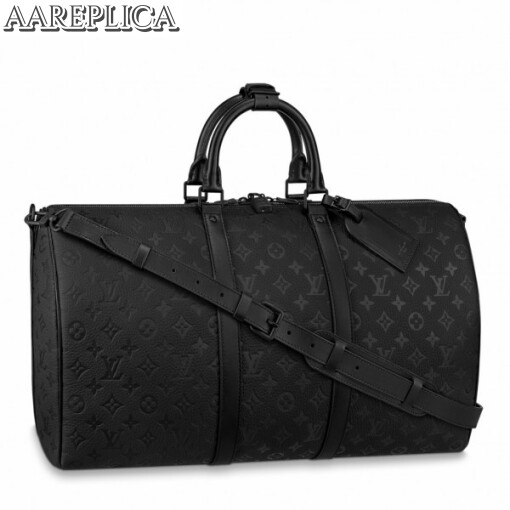 Replica Louis Vuitton Keepall Bandouliere 50 Taurillon Monogram M59025