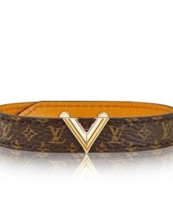 Replica Louis Vuitton Essential V Bracelet Monogram Canvas M6042F