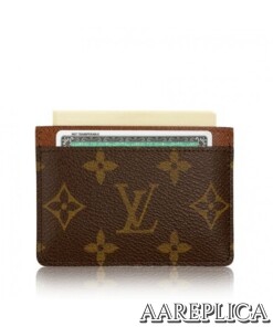 Replica Louis Vuitton Card Holder Monogram Canvas M61733