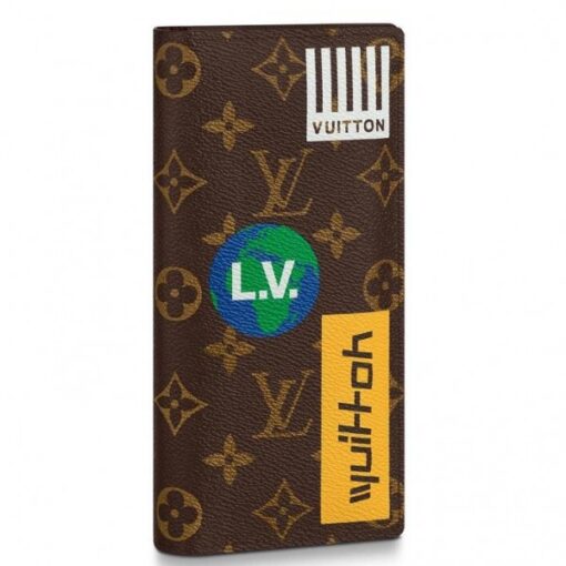 Replica Louis Vuitton Brazza Wallet Monogram Canvas M67823