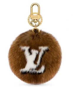 Replica Louis Vuitton LV Fur Bag Charm and Key Holder M69563