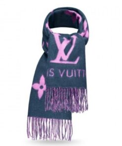 Replica Louis Vuitton Indigo Reykjavik Scarf M70463