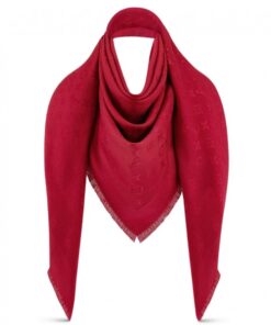 Replica Louis Vuitton Red Monogram Shawl M72237