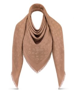 Replica Louis Vuitton Cappuccino Monogram Shawl M75872