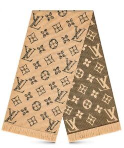 Replica Louis Vuitton Monogram Giant Jungle Logomania Scarf M75884