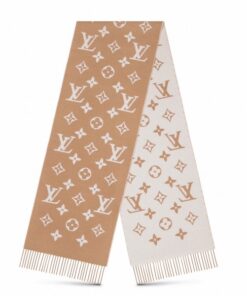 Replica Louis Vuitton Beige Daily LV Scarf M76700