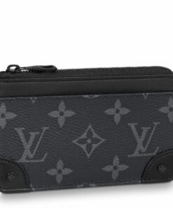 Replica Louis Vuitton Multi Card Holder Trunk Monogram Eclipse M80556