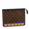 Replica Louis Vuitton Pochette Voyage MM Monogram Eclipse Reverse M69535 10