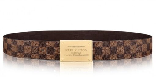 Replica Louis Vuitton Neo Inventeur Reversible 40MM Belt Ebene M9235Q