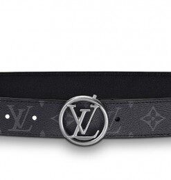 Replica Louis Vuitton LV Crcle 35mm Belt Monogram Eclipse M9931Q