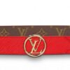 Replica Louis Vuitton LV Iconic 30mm Reversible Belt M0149U 10